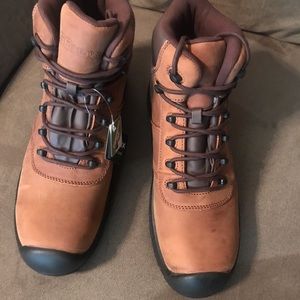 SR Max Leather Steel Toe Boots 10